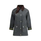 Barbour Green Cotton Coat
